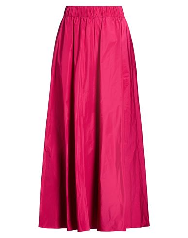P.a.r.o.s.h P. A.r. O.s. H. Woman Maxi Skirt Fuchsia Size M Polyester In Pink