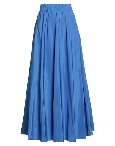 P.a.r.o.s.h P. A.r. O.s. H. Woman Maxi Skirt Blue Size S Polyester