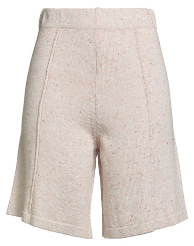 Fedeli Woman Shorts & Bermuda Shorts Light Pink Size 6 Cotton, Viscose, Silk, Polyester In Neutral