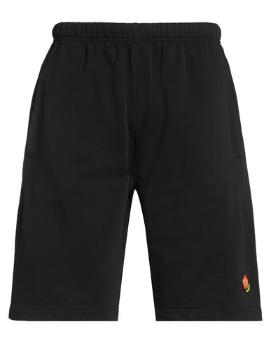 Kenzo Man Shorts & Bermuda Shorts Black Size M Cotton In Black