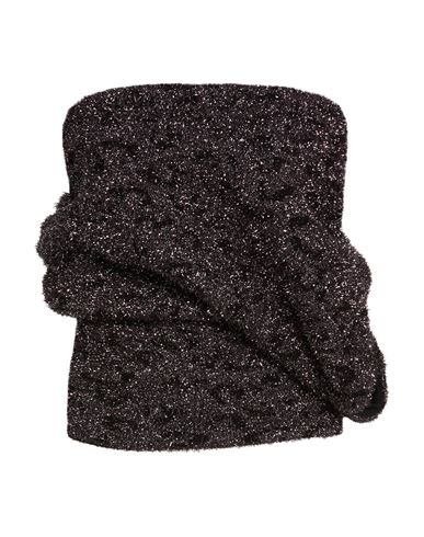 Msgm Woman Top Black Size S Polyamide, Polyester, Elastane