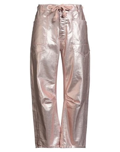 Free People Woman Jeans Rose Gold Size 28 Cotton In Multi