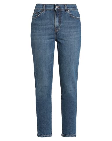 Grifoni Woman Jeans Blue Size 30 Cotton, Elastane
