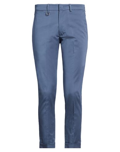 Golden Craft 1957 Man Pants Slate Blue Size 30 Cotton, Elastane