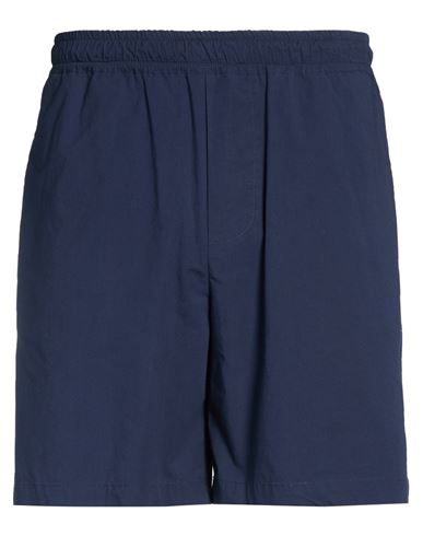 Golden Craft 1957 Man Shorts & Bermuda Shorts Navy Size 6 Cotton, Elastane In Blue