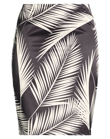 Gai Mattiolo Gm Woman Midi Skirt Black Size 16 Polyester, Elastane