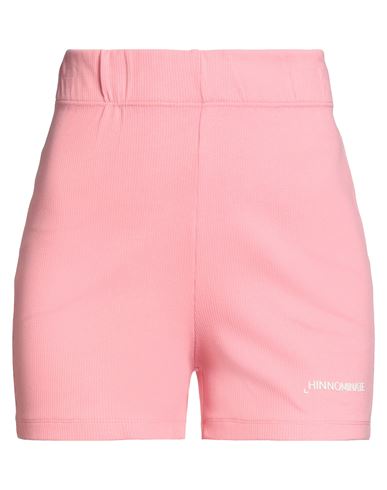 Hinnominate Woman Shorts & Bermuda Shorts Pink Size M Cotton, Elastane