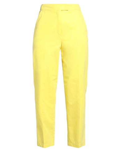 Beatrice B Beatrice .b Woman Pants Yellow Size 6 Cotton, Polyester