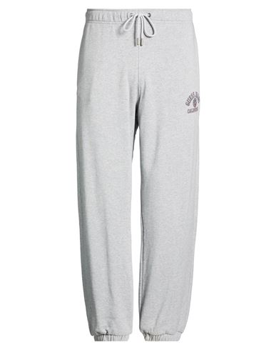 Guess Jeans Man Pants Light Grey Size L Cotton In Gray