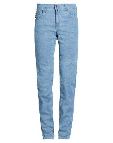 Barbour Man Jeans Blue Size 30 Cotton, Elastane In Blue