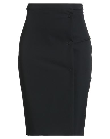 Compagnia Italiana Woman Midi Skirt Black Size 4 Polyamide, Elastane