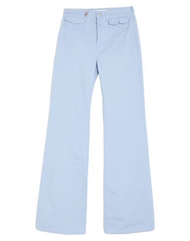 Chloé Woman Jeans Sky Blue Size 10 Cotton