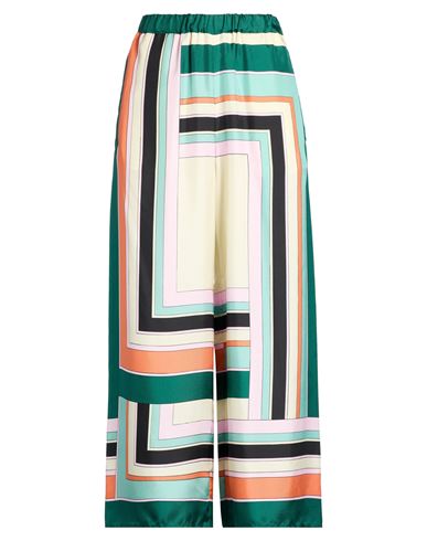 Weekend Max Mara Woman Pants Green Size 10 Silk