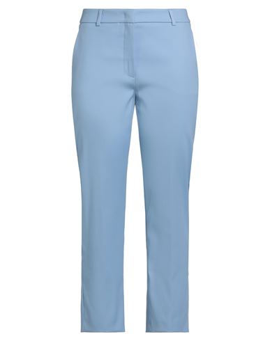 Weekend Max Mara Woman Pants Light Blue Size 10 Cotton, Elastane In Blue