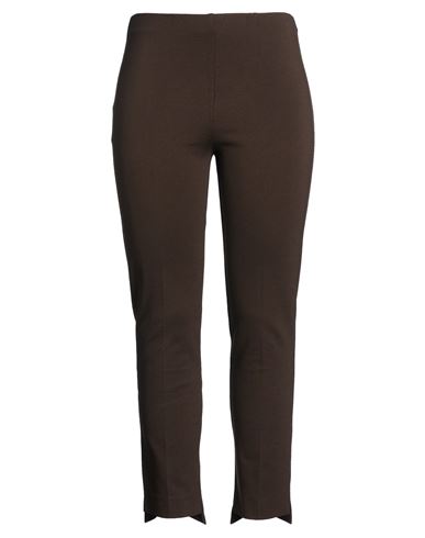 Soko Ni Inai Woman Pants Dark Brown Size Xl Viscose, Polyamide, Elastane
