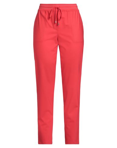 Lorena Antoniazzi Woman Pants Red Size 8 Virgin Wool, Elastane