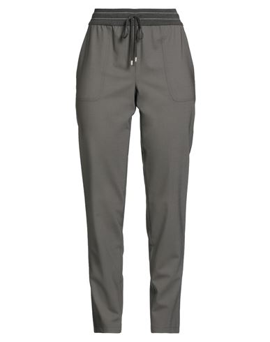 Lorena Antoniazzi Woman Pants Grey Size 4 Virgin Wool, Elastane In Gray