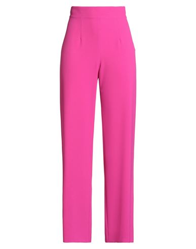 Moncho Heredia Woman Pants Fuchsia Size 6 Polyester, Elastane In Pink