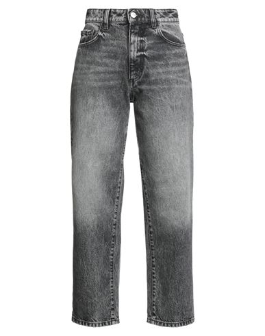 Icon Denim Woman Jeans Black Size 30 Cotton In Black