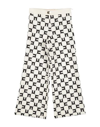 Elisabetta Franchi Babies'  La Mia Bambina Toddler Girl Pants Black Size 4 Polyester, Elastane In Multi