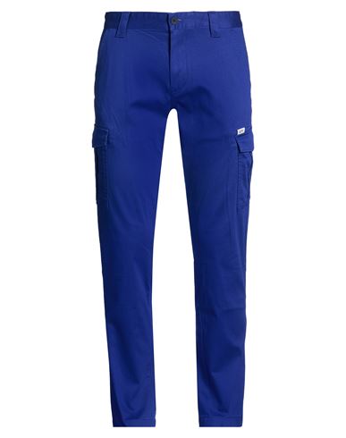 Tommy Jeans Man Pants Blue Size 31w-32l Cotton, Elastane