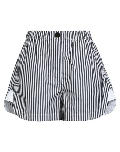 Sportmax Woman Shorts & Bermuda Shorts Black Size 8 Cotton