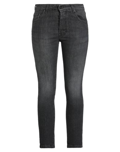 Costume National Contemporary Woman Jeans Black Size 32 Cotton, Elastane