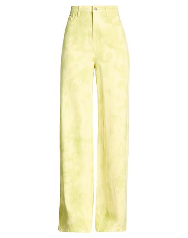 Patrizia Pepe Woman Jeans Lime Green Size 27 Cotton, Lyocell