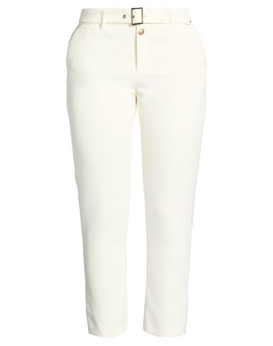 Liu •jo Woman Pants Cream Size 10 Polyester, Elastane In White
