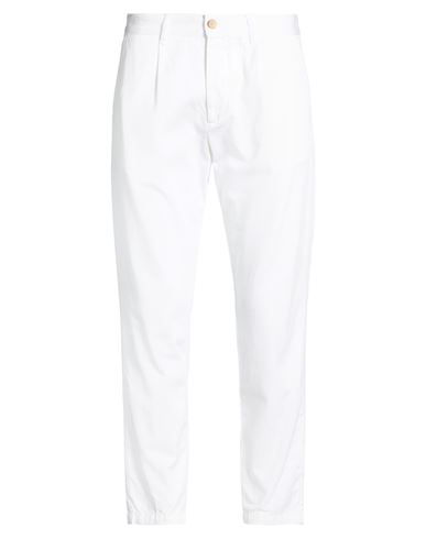 Haikure Man Pants White Size 34 Cotton