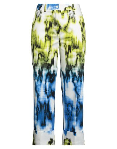 Beatrice B Beatrice .b Woman Pants Lime Green Size 8 Cotton, Elastane