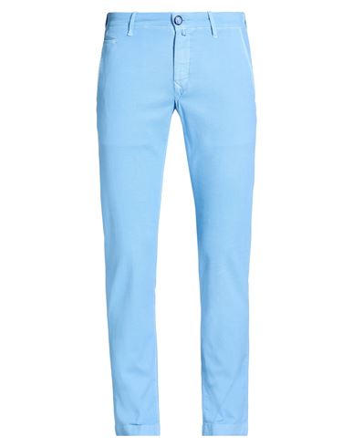 Jacob Cohёn Man Pants Light Blue Size 32 Cotton, Elastane