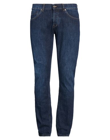 Dondup Man Jeans Blue Size 35 Cotton, Elastane