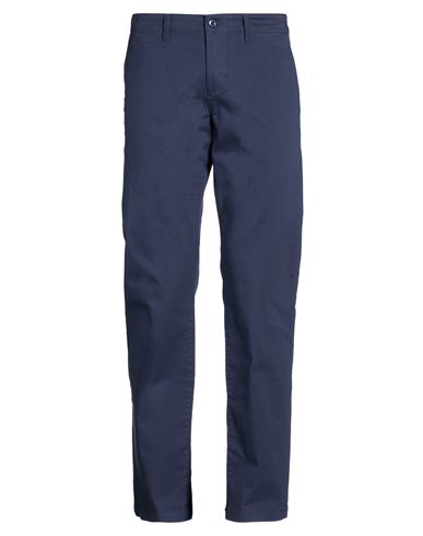 Dickies Man Pants Navy Size 31w-32l Cotton, Elastane In Blue