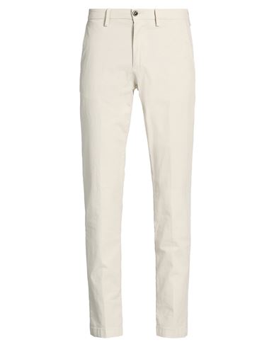 Manuel Ritz Man Pants Beige Size 28 Cotton, Elastane In Neutral