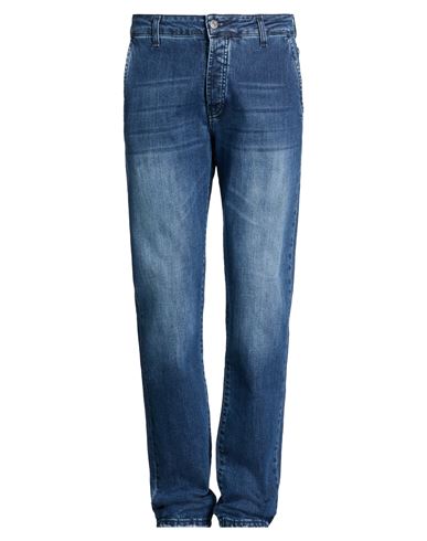 Liu •jo Man Man Jeans Blue Size 33 Cotton, Elastane