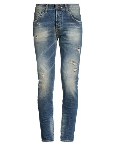 Patriòt Man Jeans Blue Size 31 Cotton, Elastane