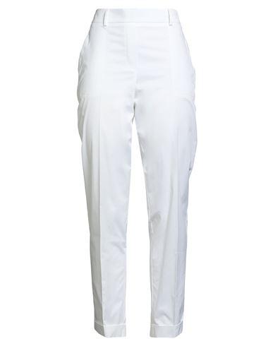 Lorena Antoniazzi Woman Pants White Size 8 Cotton, Elastane