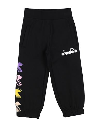 Diadora Babies'  Toddler Girl Pants Black Size 7 Cotton