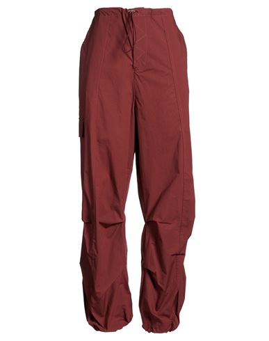 Dixie Woman Pants Chocolate Brown Size M Cotton, Elastane
