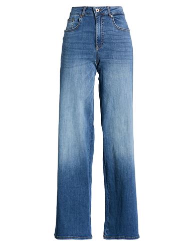 Fracomina Woman Jeans Blue Size 32 Cotton, Elastomultiester, Elastane