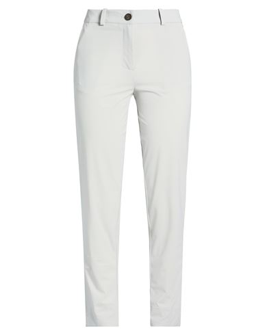 Rrd Woman Pants Light Grey Size 10 Polyamide, Elastane In White