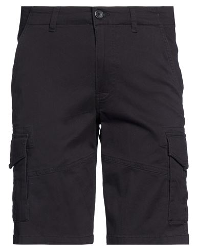 Only & Sons Man Shorts & Bermuda Shorts Black Size S Cotton, Recycled Cotton, Elastane