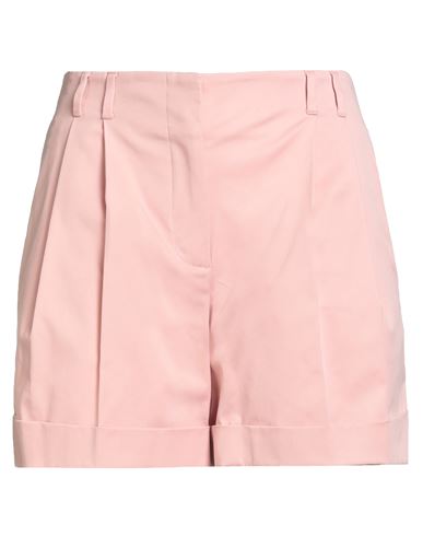 Max Mara Studio Woman Shorts & Bermuda Shorts Pink Size 8 Cotton, Elastane