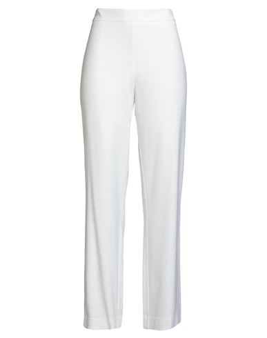 Furore Woman Pants White Size 8 Viscose, Elastane