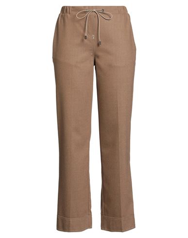 Gran Sasso Woman Pants Brown Size 6 Virgin Wool, Cashmere, Elastane