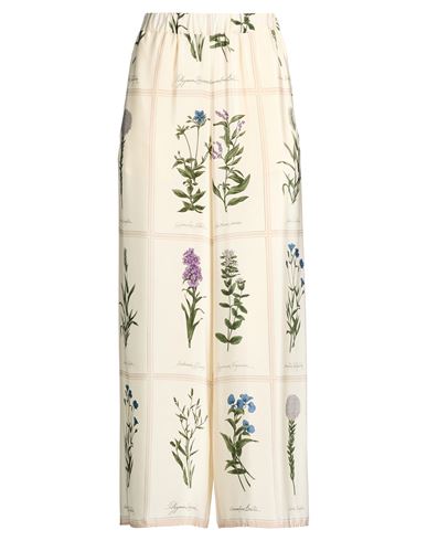 Weekend Max Mara Woman Pants Ivory Size 4 Silk In Neutral