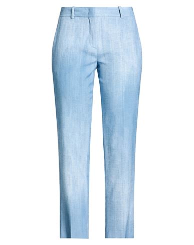 Ermanno Scervino Woman Pants Sky Blue Size 8 Viscose