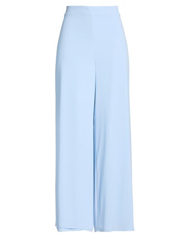 Frank Lyman Woman Pants Sky Blue Size 16 Polyester In Blue