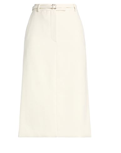 Sportmax Woman Midi Skirt Sand Size 6 Cotton, Viscose In Neutral